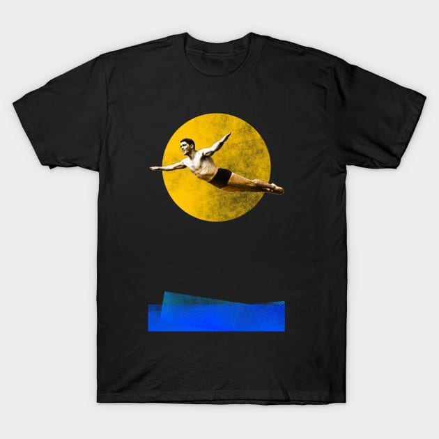 Swimming Pool T-Shirt by daparacami